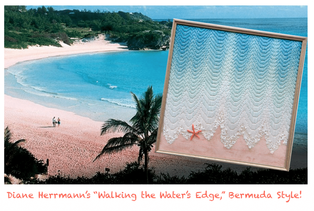 Diane Herrmann Walking the Water,s Edge Bermuda Style