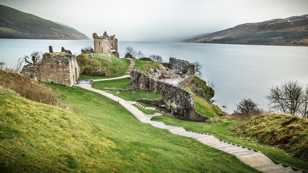 Urquhart Castle, Loch Ness, Inverness, Scotland, United Kingdom