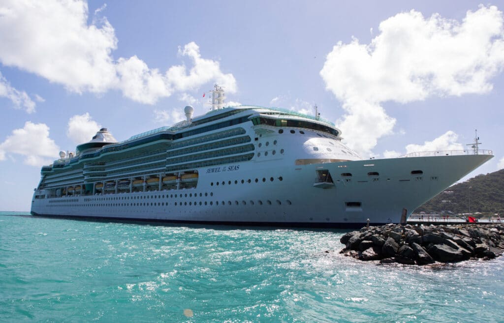 Jewel of the Seas cruise ship 2022 stitching cruise