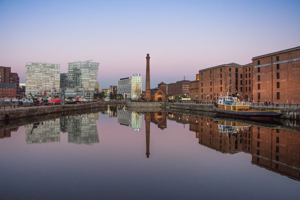 Image of Liverpool. Liverpool is a port of call on our 2022 Escape to the British Isles.